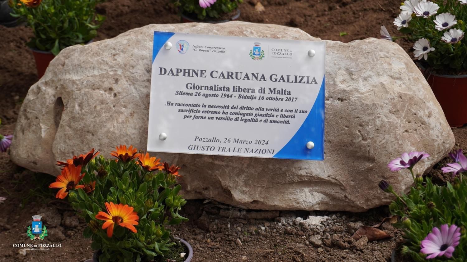 A Pozzallo la Giornalista Daphne Caruana Galizia ricordata dai più giovani