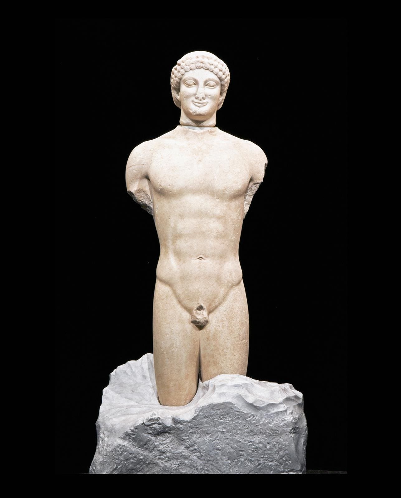 Il Kouros di Siracusa in mostra al museo archeologico di Lentini