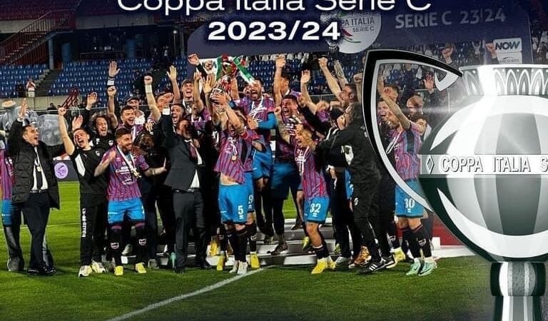 Serie C, il Catania vince la prima Coppa Italia
