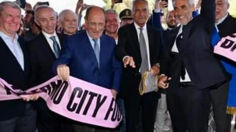 Palermo Calcio, inaugurato il centro sportivo di Torretta