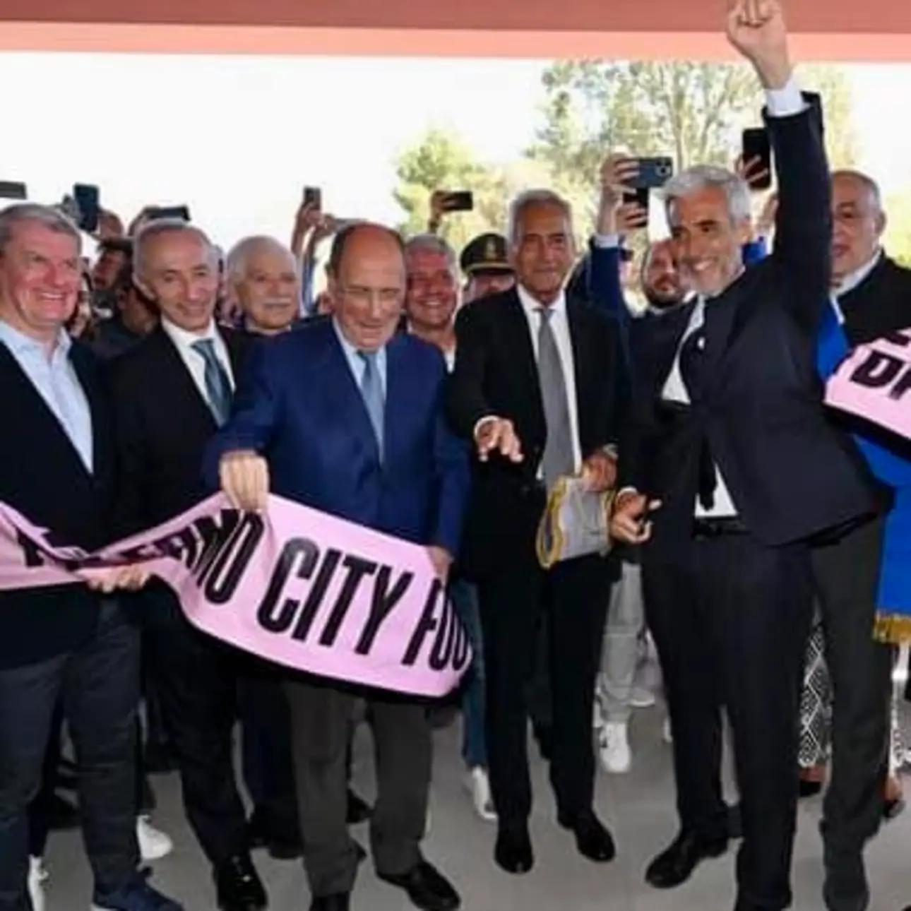 Palermo Calcio, inaugurato il centro sportivo di Torretta