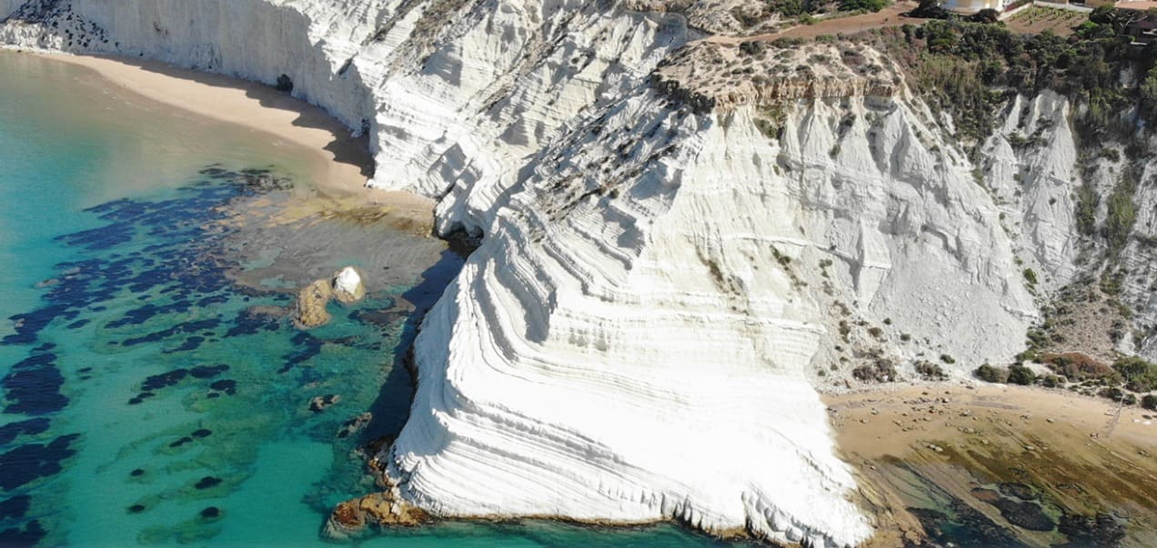 Scala dei Turchi inserita tra i 100 geositi più importanti della Terra