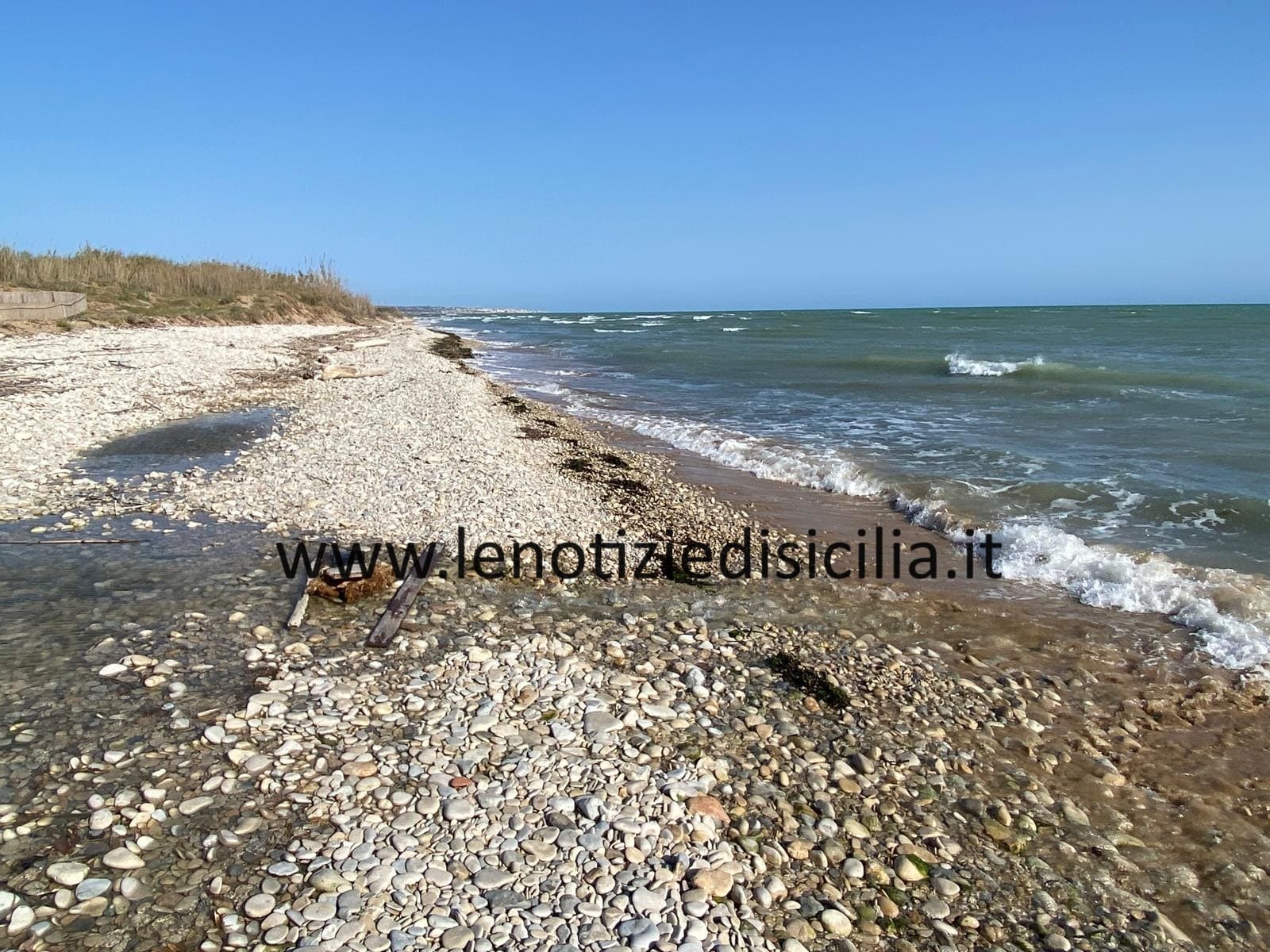 Anche la Foce del Fiume Irminio risente della Siccità