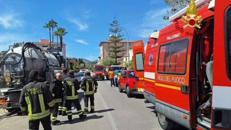 Cinque operai morti intossicati in una cisterna a Casteldaccia