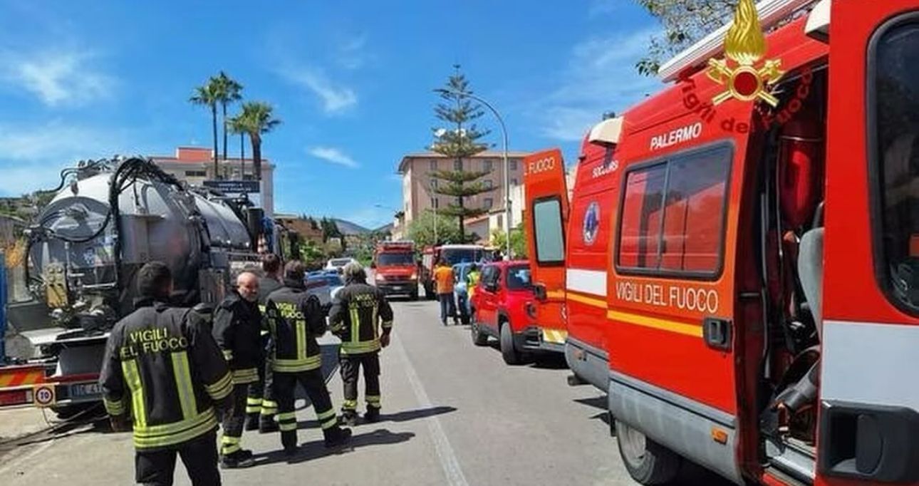 Cinque operai morti intossicati in una cisterna a Casteldaccia