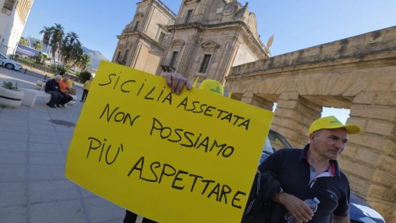 Siccità, gli agricoltori di Coldiretti scendono in Piazza
