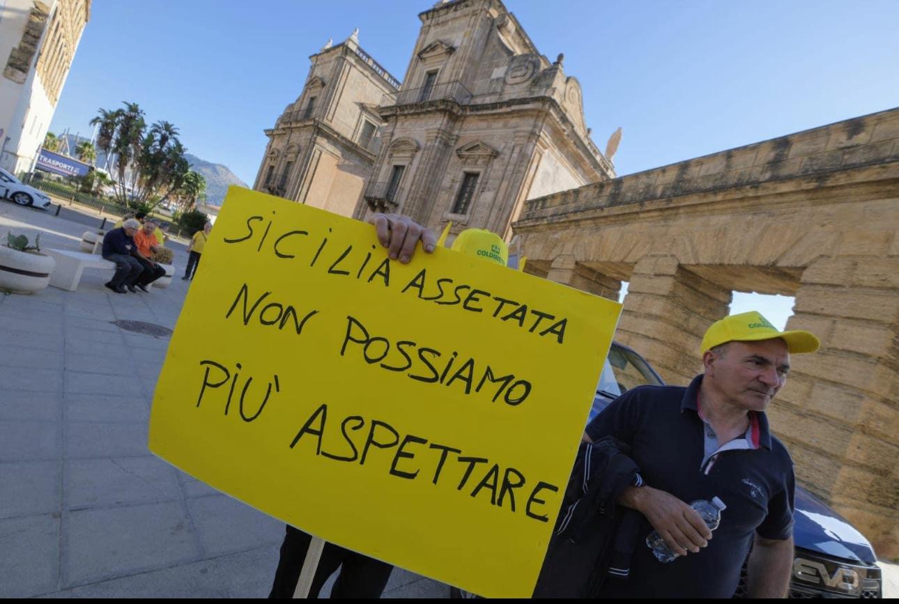Siccità, gli agricoltori di Coldiretti scendono in Piazza