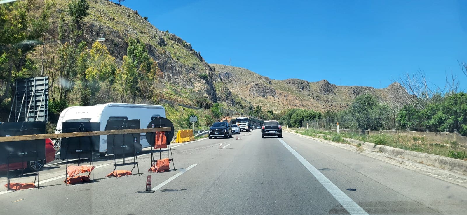 Caro Schifani non ci rassicuri, l’A19 è una Vergona continua!