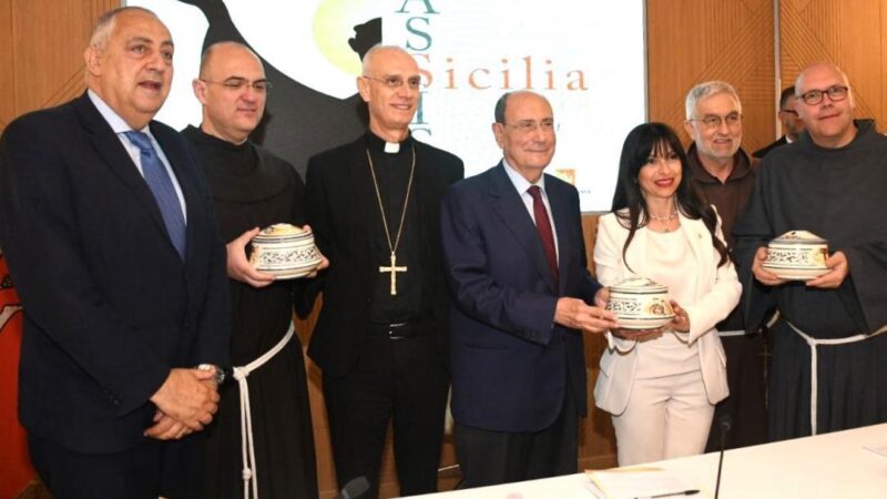 Sicilia scelta per offrire l’olio che alimenta la lampada votiva sulla tomba di San Francesco