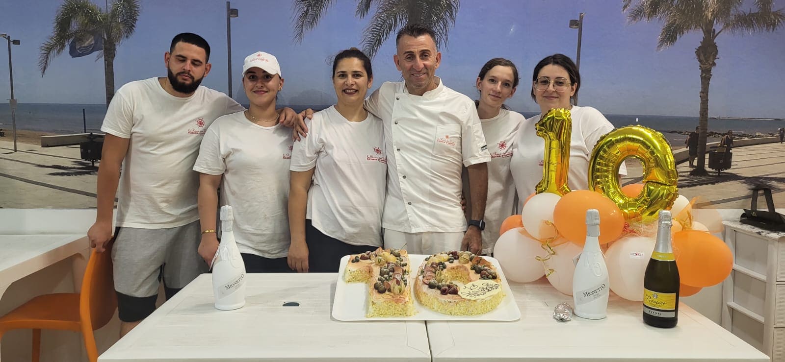 I primi dieci anni della Pizzeria ‘La Rosa dei Venti’ a Marina di Ragusa