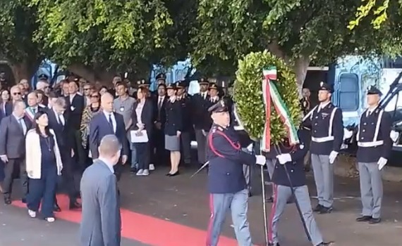 Via d’Amelio: 32esimo anniversario alla presenza del Ministro Piantedosi