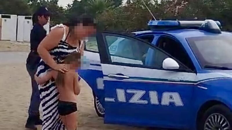 Bimba di 8 anni si smarrisce: lieto fine grazie all’azione della Polizia