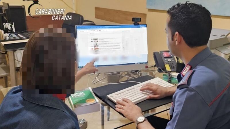 ‘Ti voglio morta…’: domiciliari con braccialetto elettronico per un 24enne