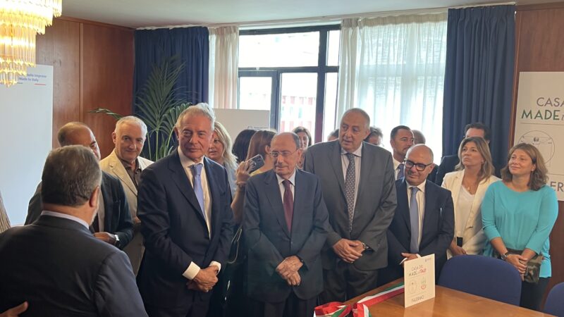 Inaugurata la Casa del Made in Italy a Palermo