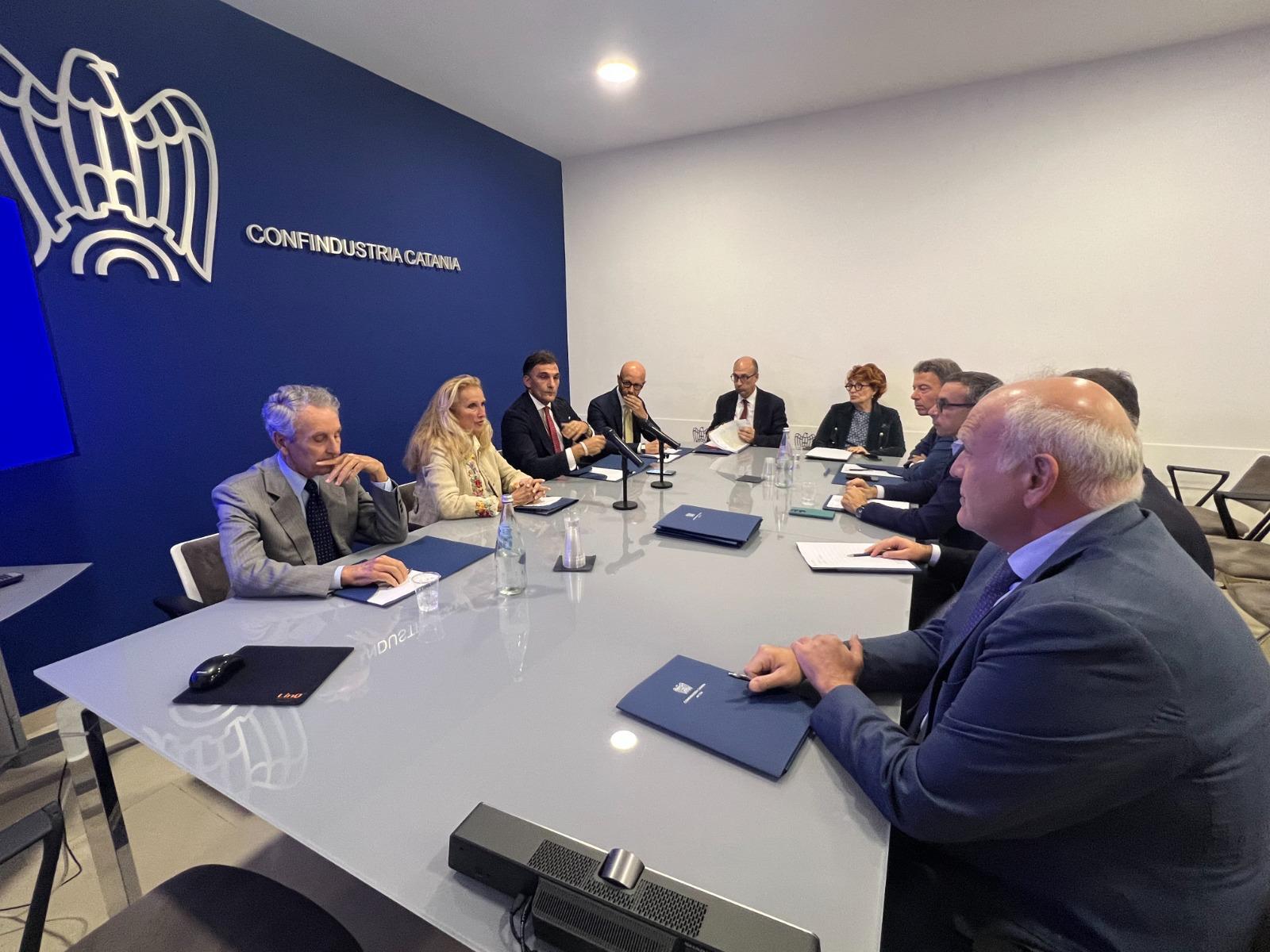 Imprese, Tamajo incontra i vertici di Confindustria Catania