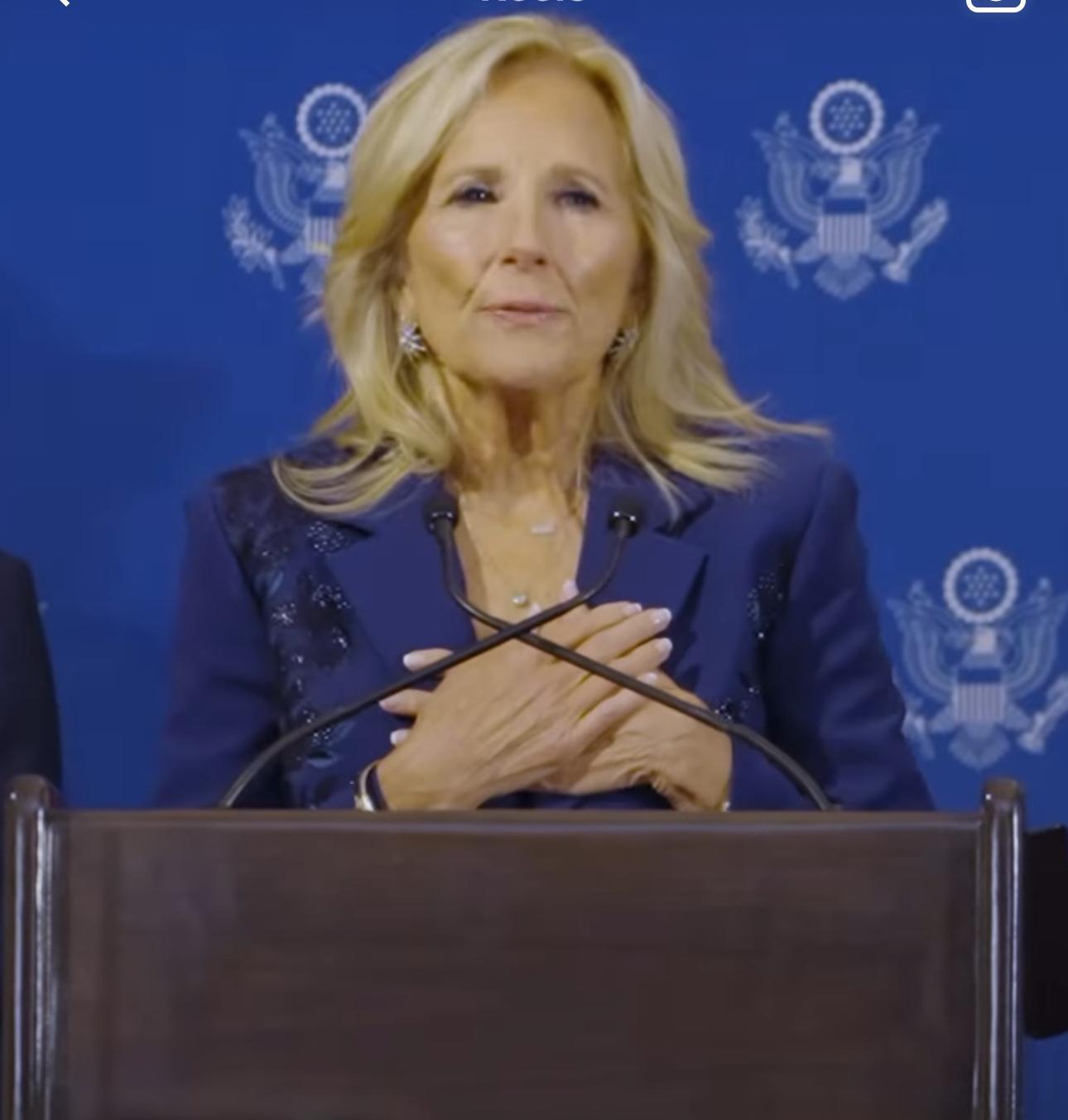 Jill Biden in Sicilia: prima a Sigonella, poi a Gesso frazione da cui partirono i suoi Bisnonni