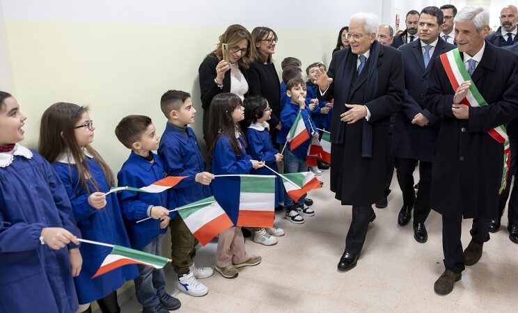 Il Presidente Mattarella in visita a Militello in Val di Catania