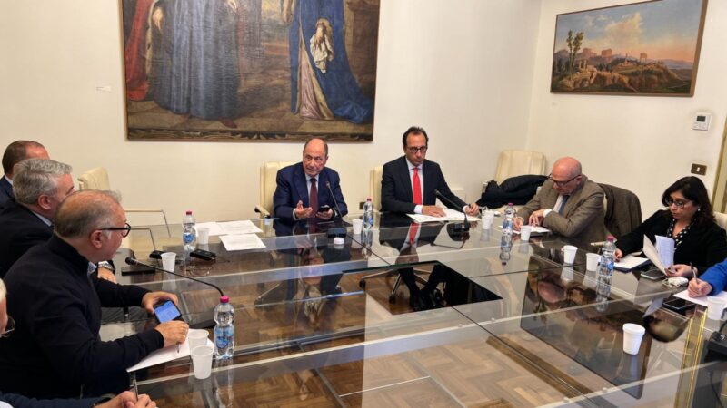 Agrigento Capitale della Cultura, Tavolo operativo per risolvere questioni urgenti