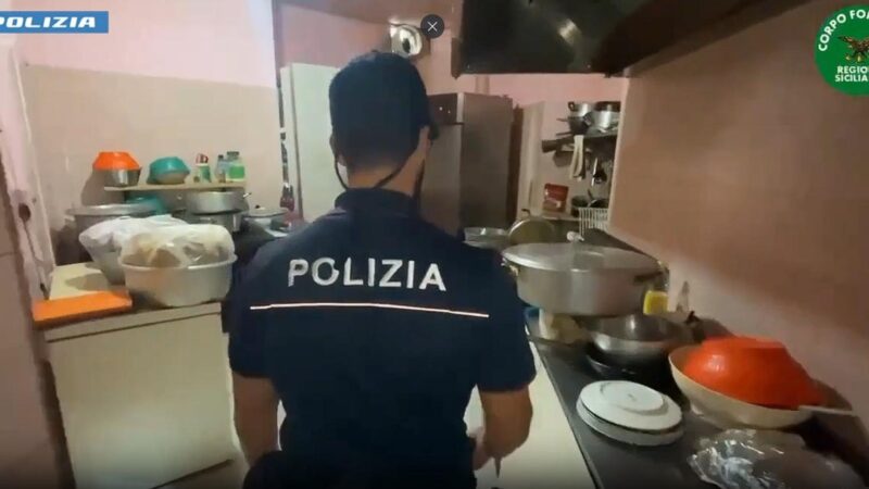 Chiuso ristorante indiano, scoperto barbiere abusivo: controlli a tappeto della Task force della Polizia