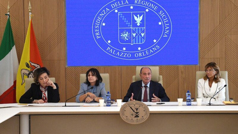 Legge contro le dipendenze, Schifani: «Crediamo in questa norma»
