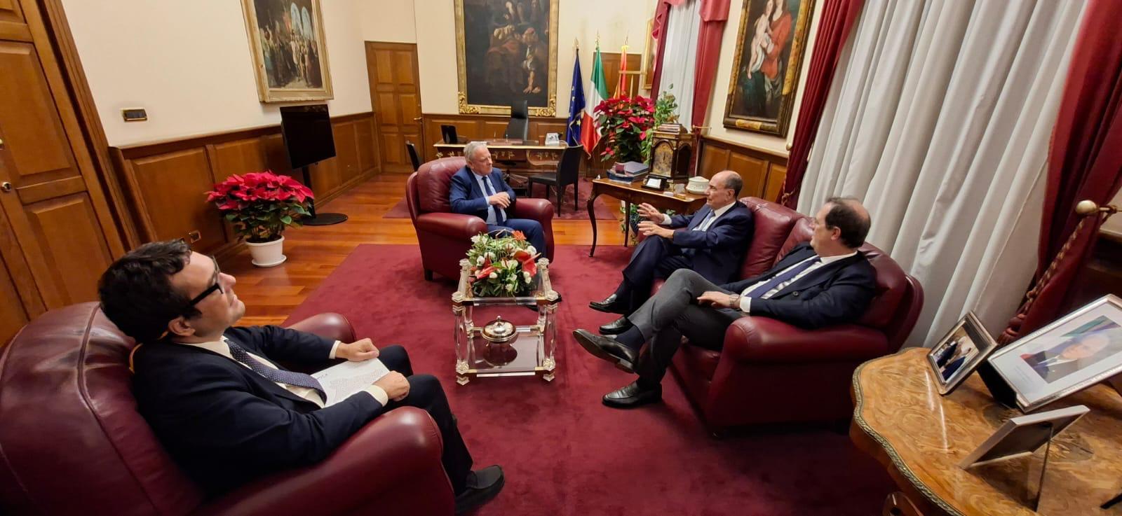 Enti locali, Schifani incontra Anci Sicilia