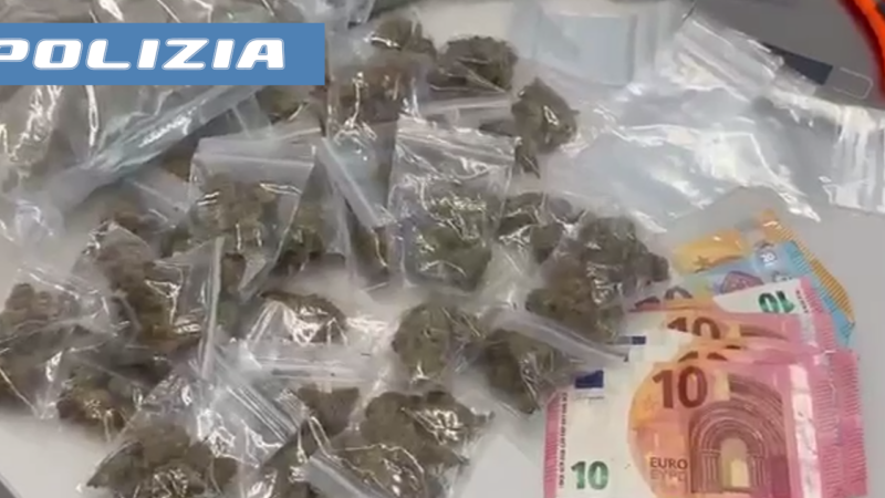 Fermato con la marijuana in auto: in casa nascondeva oltre un chilo di droga
