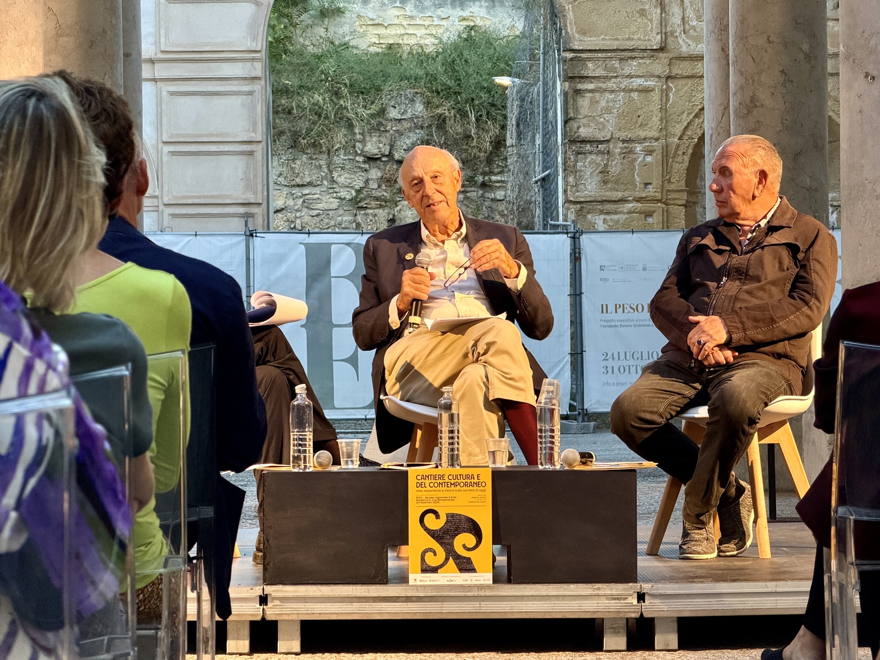 Ammaniti e Presti a Palermo: «Ai giovani servono futuro, cultura e bellezza, non repressione»