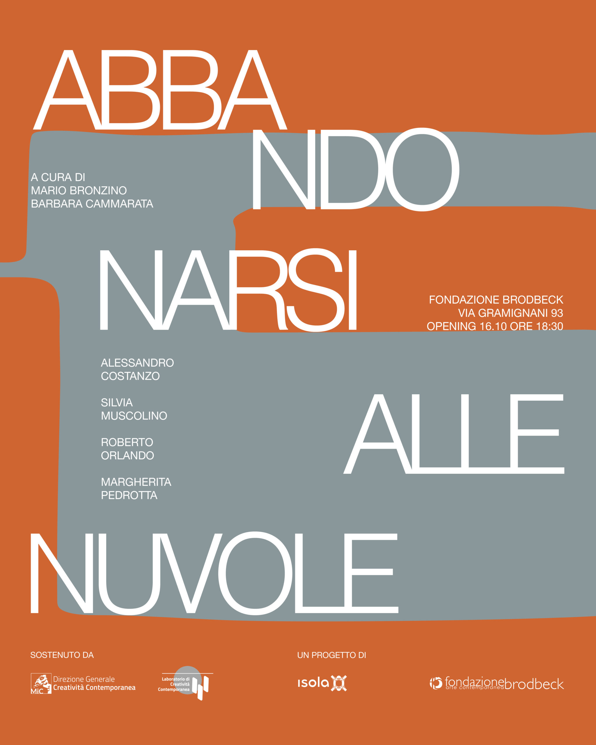 “Abbandonarsi alle nuvole”, quattro artisti alla Fondazione Brodbeck di Catania